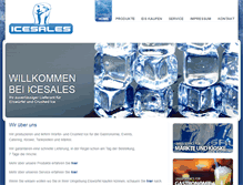 Tablet Screenshot of icesales.de